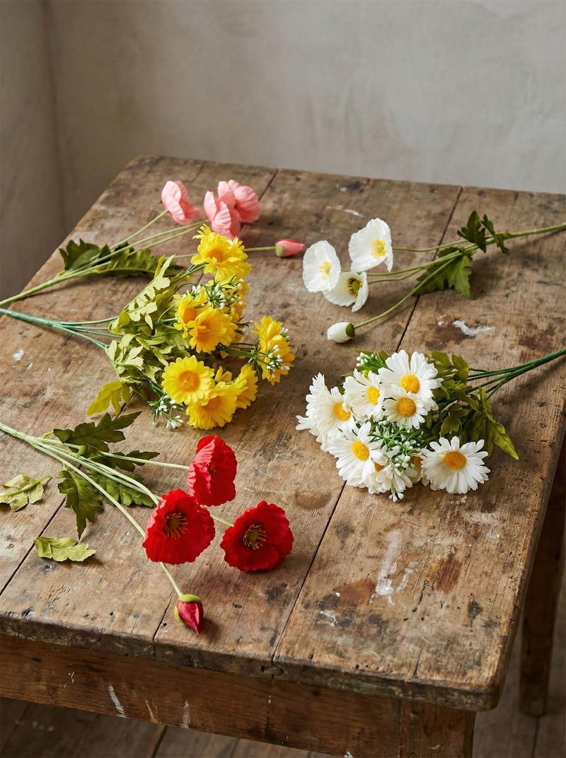 Daisy Bush 32cm White
