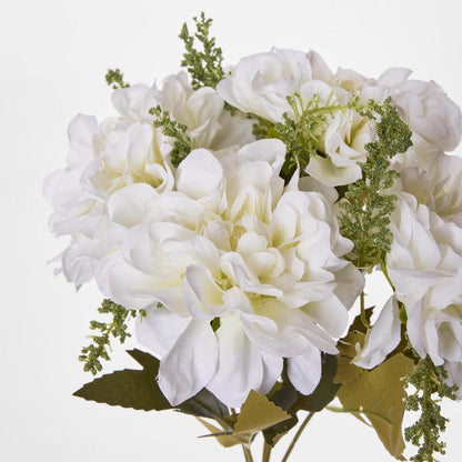 Marigold Bush x 5 Heads White