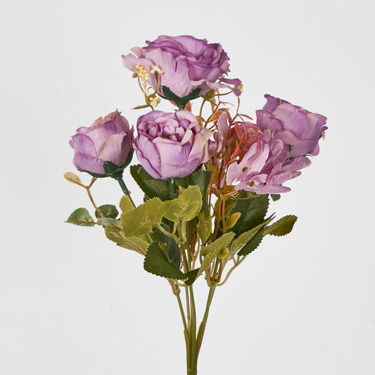 Rose Hydrangea Bouquet Purple