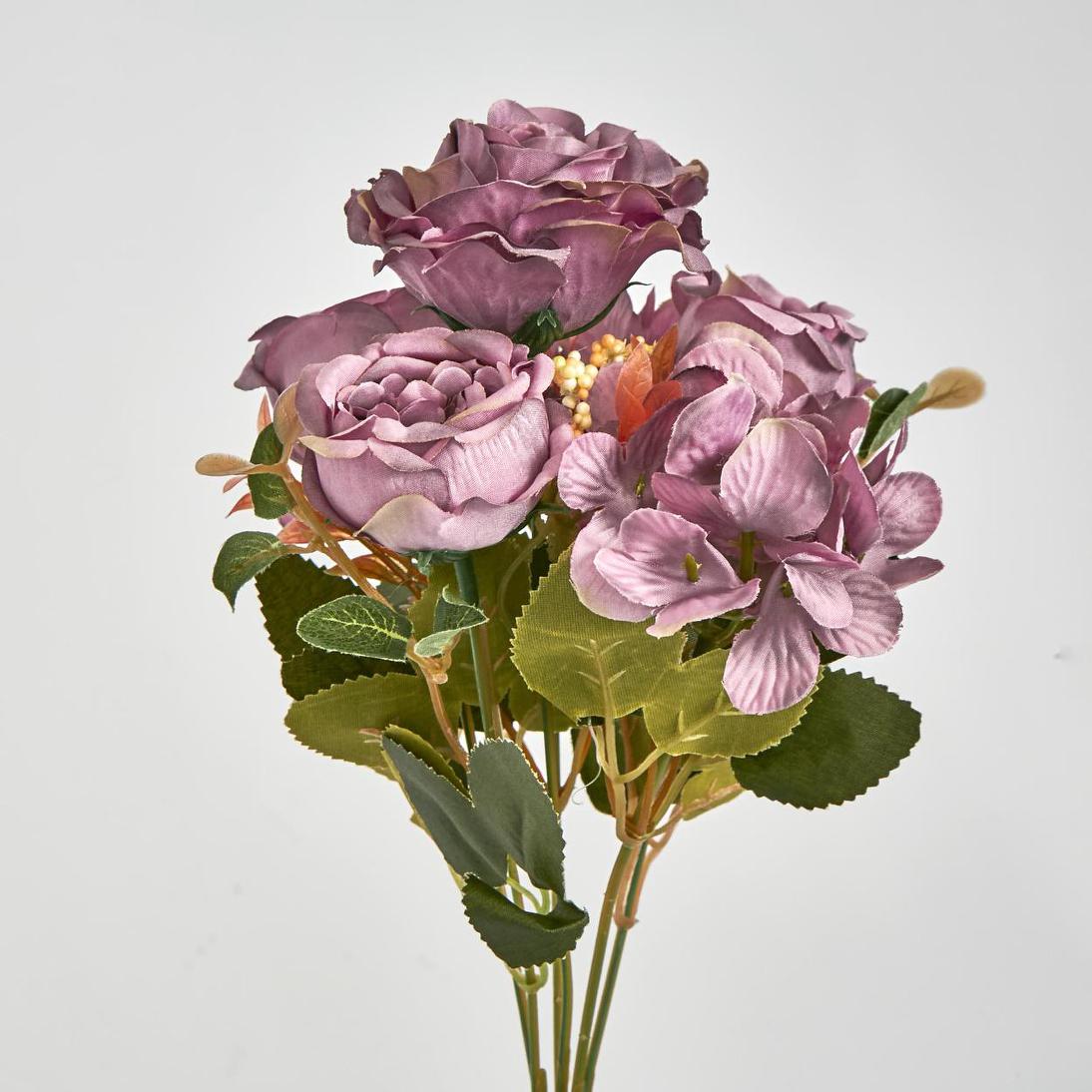 Rose Hydrangea Bouquet Mauve
