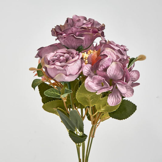Rose Hydrangea Bouquet Mauve