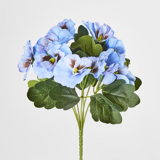 Pansy Bush 32cm Blue