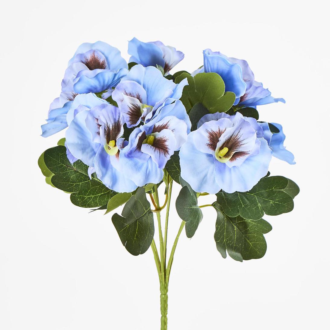Pansy Bush 32cm Blue