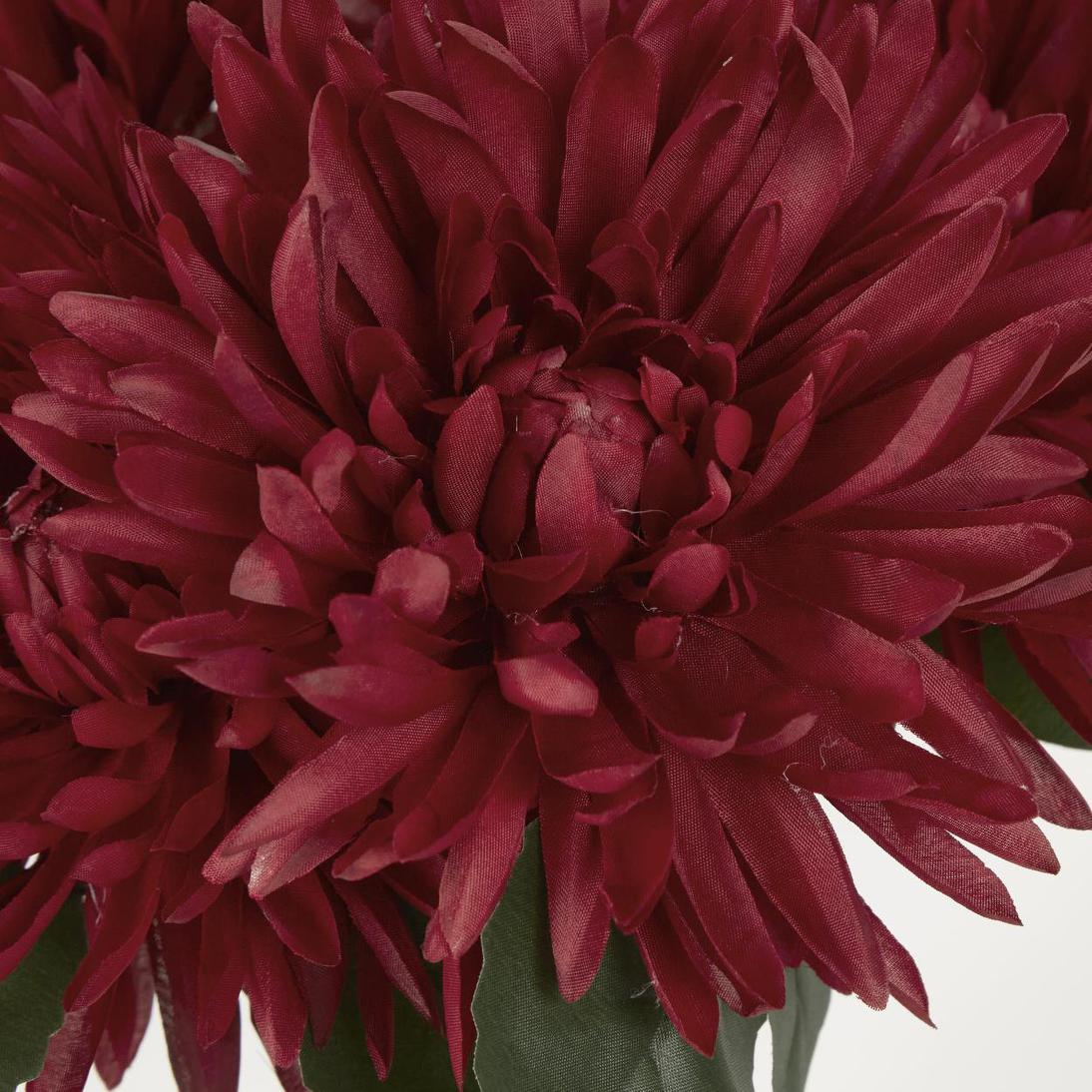 Mum Bush 46cm Burgundy