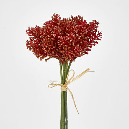 Pine Berry Bunch 20cm Red