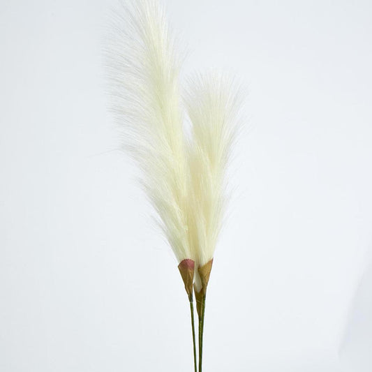 Pampas Grass Spray 3 Stems Cream