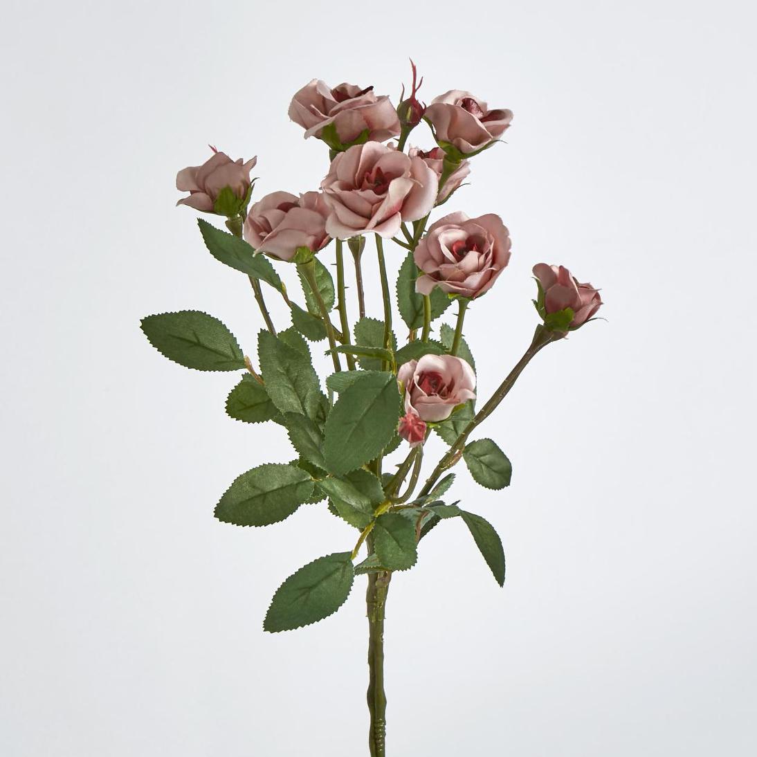 Rose Spray x 10 Heads Pink