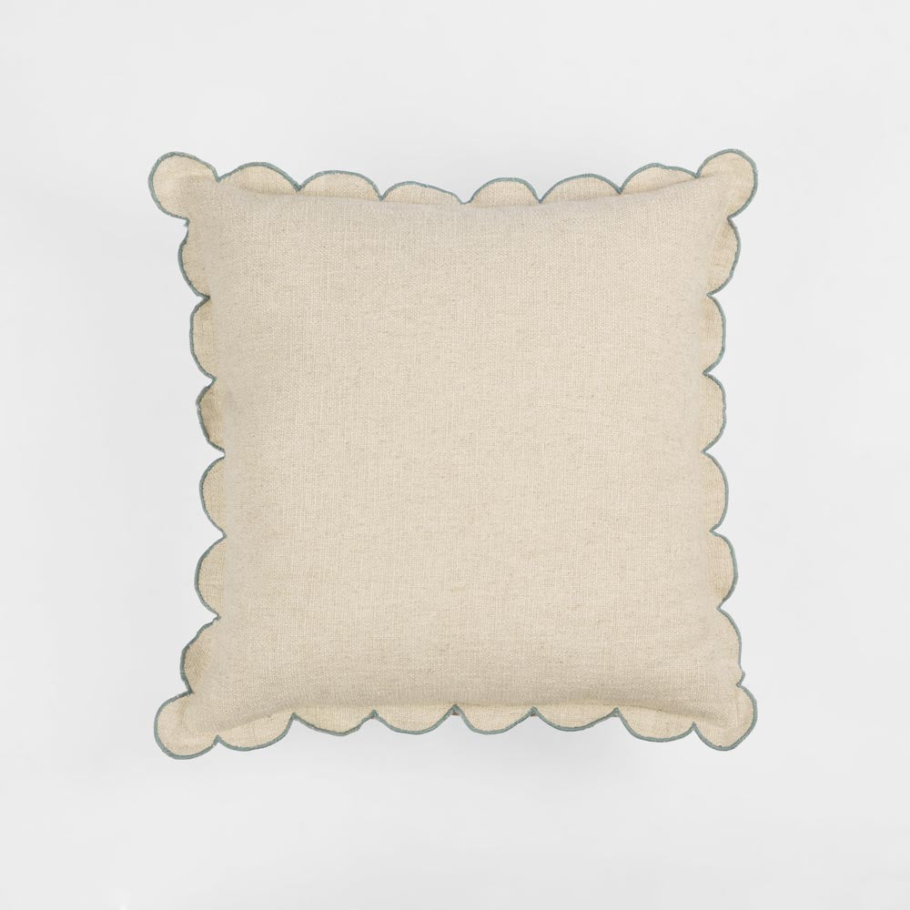 Cushion - Scallop 50x50cm Blue