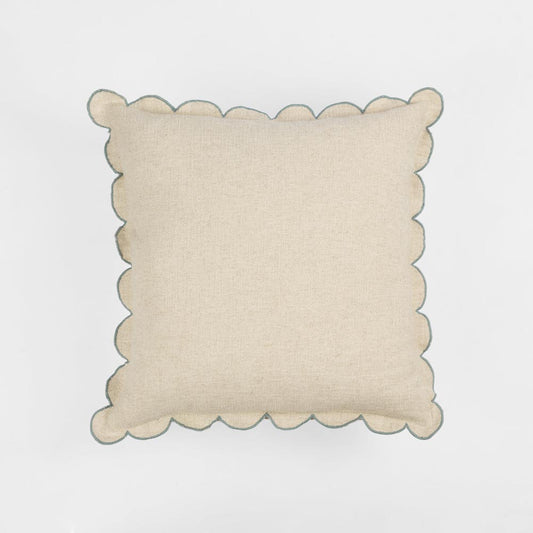 Cushion - Scallop 50x50cm Blue