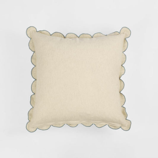Cushion - Scallop 50x50cm Blue