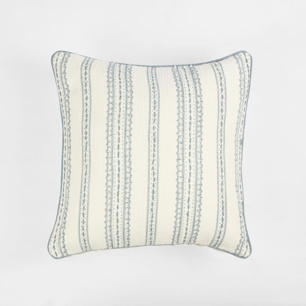 Cushion - Bluebell 50x50cm Natural/Blue