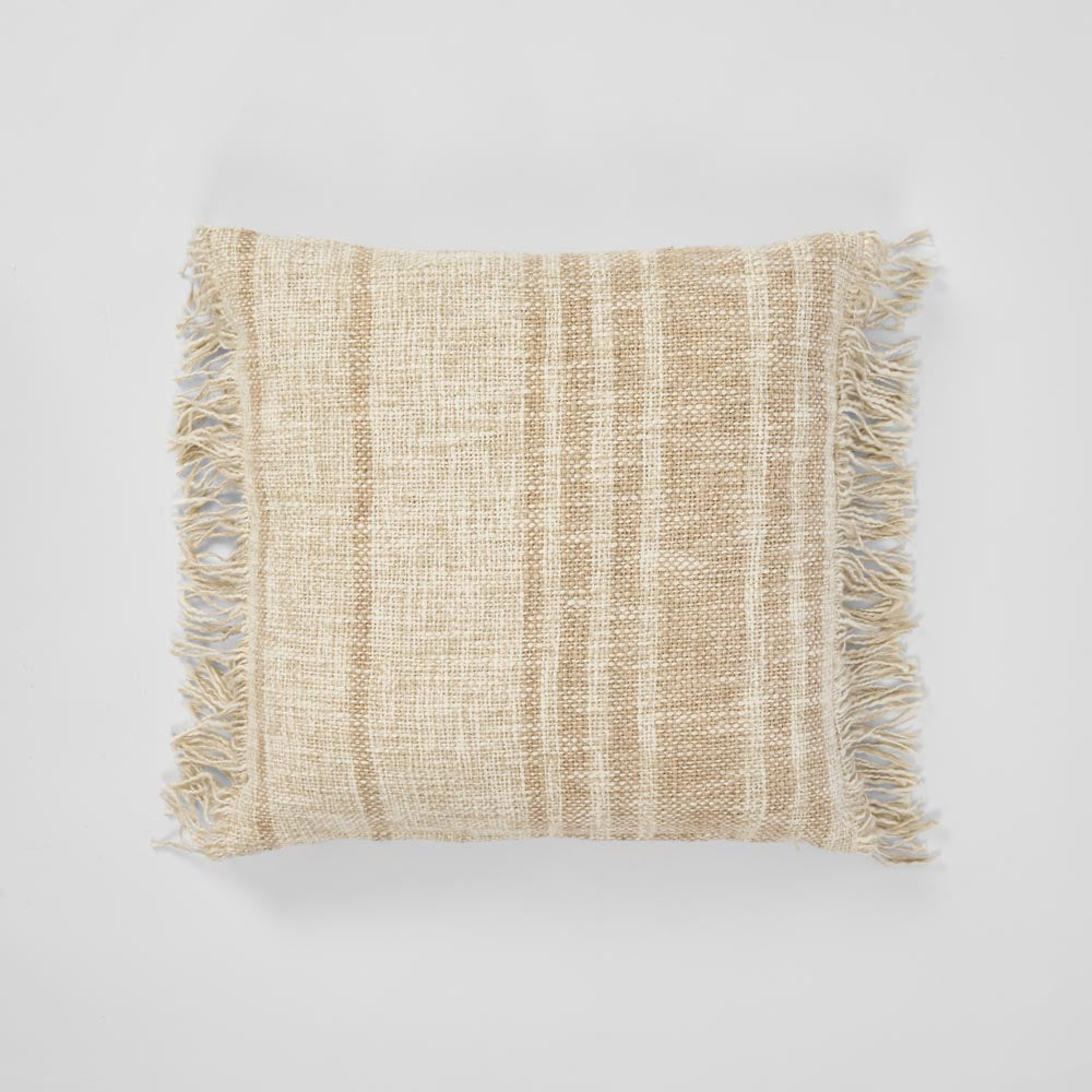 Cushion - Archer 50x50cm Natural/Mustard