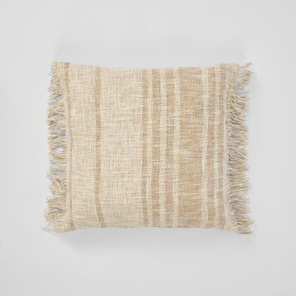 Cushion - Archer 50x50cm Natural/Mustard