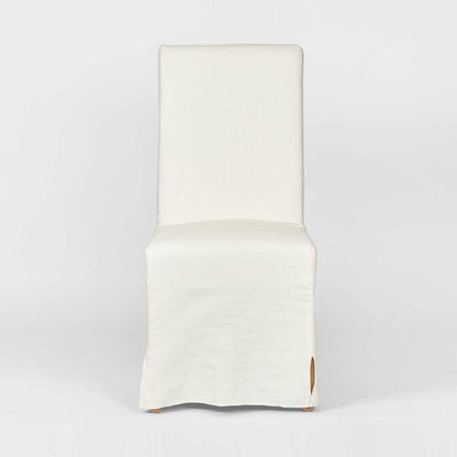 Ville Dining Chair with White Slip Cover