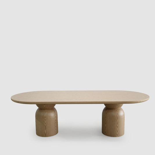 Olive Dining Table Oval Oak 240cm