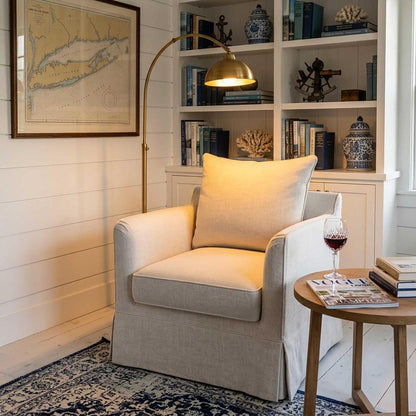 Noosa Hamptons Armchair Ivory