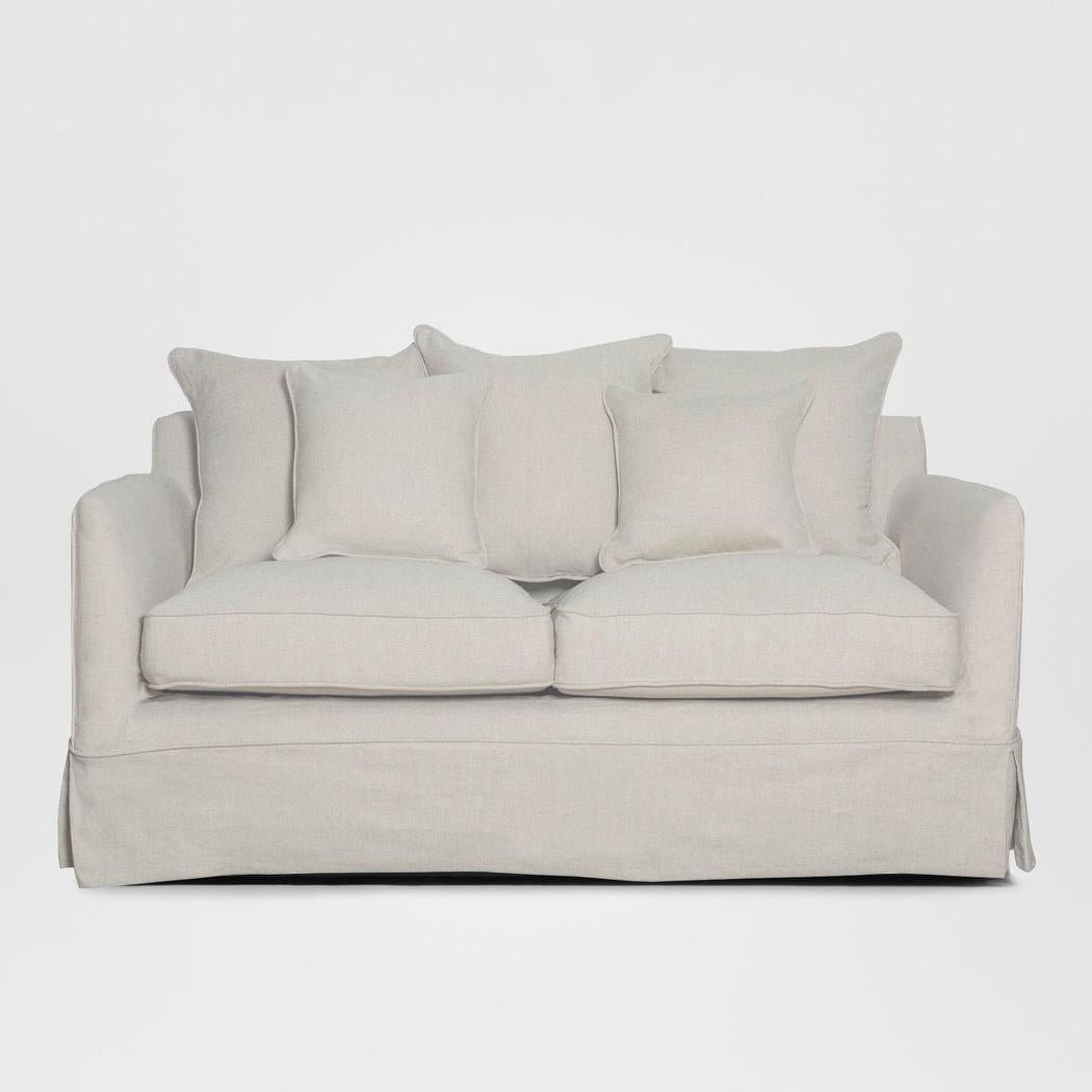 Noosa Hamptons 2 Seat Sofa Beige
