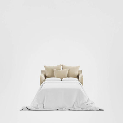 Noosa Hamptons 1.5 Seat Sofa Bed Beige