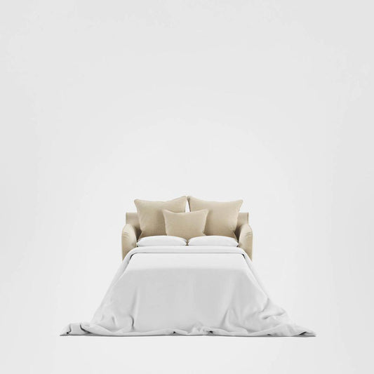 Noosa Hamptons 1.5 Seat Sofa Bed Beige