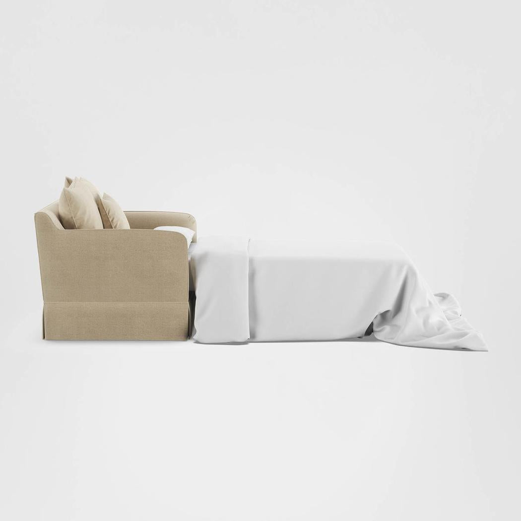 Noosa Hamptons 1.5 Seat Sofa Bed Beige