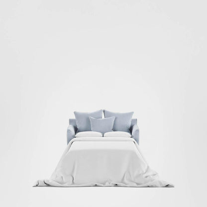 Noosa Hamptons 1.5 Seat Sofa Bed Beach W/White Piping