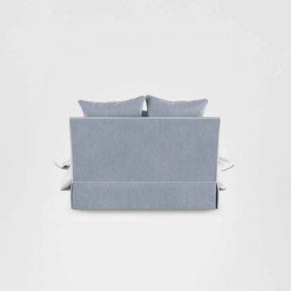 Noosa Hamptons 1.5 Seat Sofa Bed Beach W/White Piping