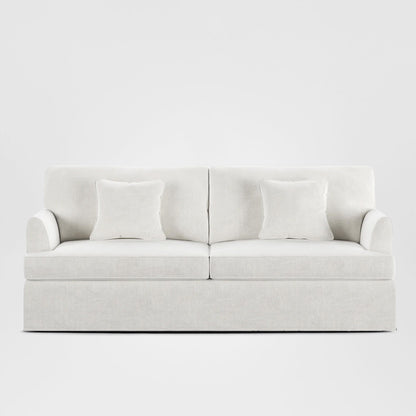 Byron Hamptons 3 Seat Sofa Ivory