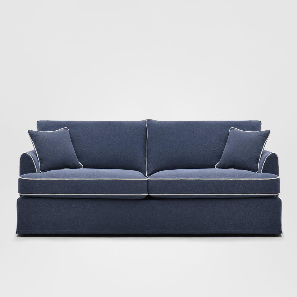 Byron Hamptons 3 Seat Sofa Navy