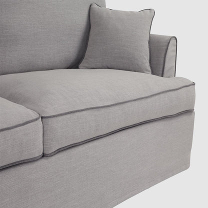 Byron Hamptons 2.5 Seat Sofa Pebble Grey