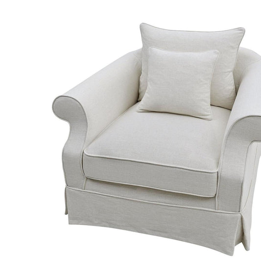 Avalon Hamptons Armchair Ivory