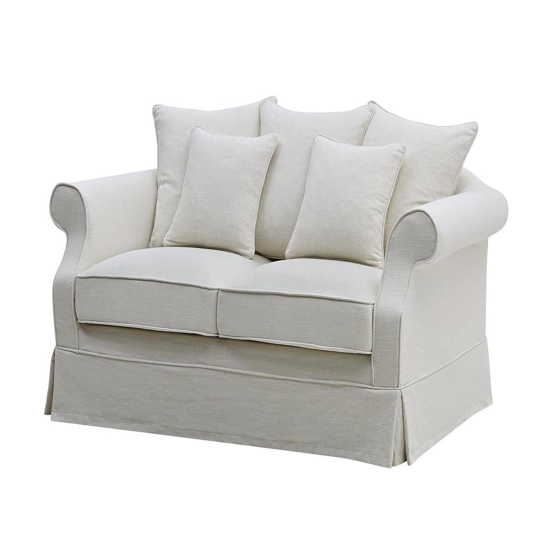 Avalon Hamptons 2 Seat Sofa Ivory