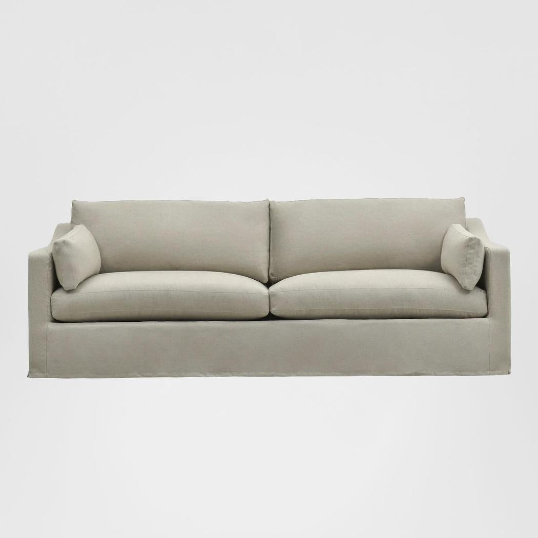 Clovelly Hamptons 4 Seat Sofa Natural