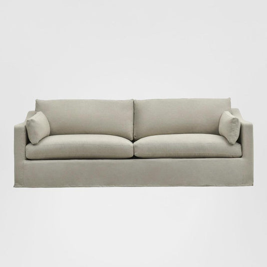 Clovelly Hamptons 4 Seat Sofa Natural