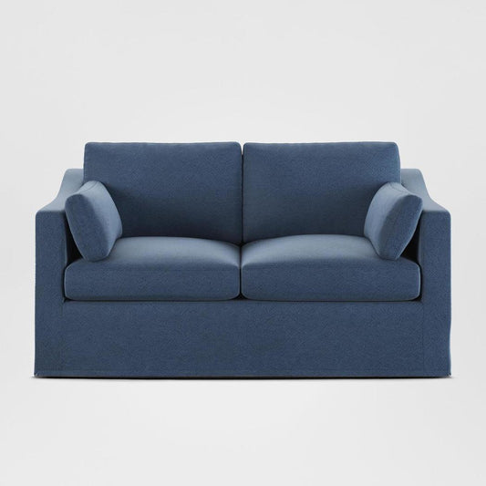 Clovelly Hamptons 2 Seat Sofa Navy