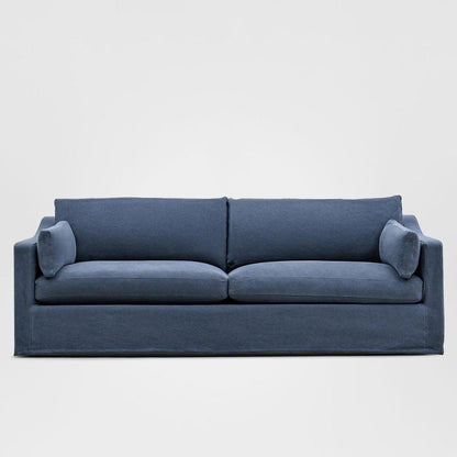 Clovelly Hamptons 3 Seat Sofa Navy