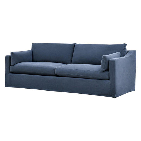 Clovelly Hamptons 3 Seat Sofa Navy