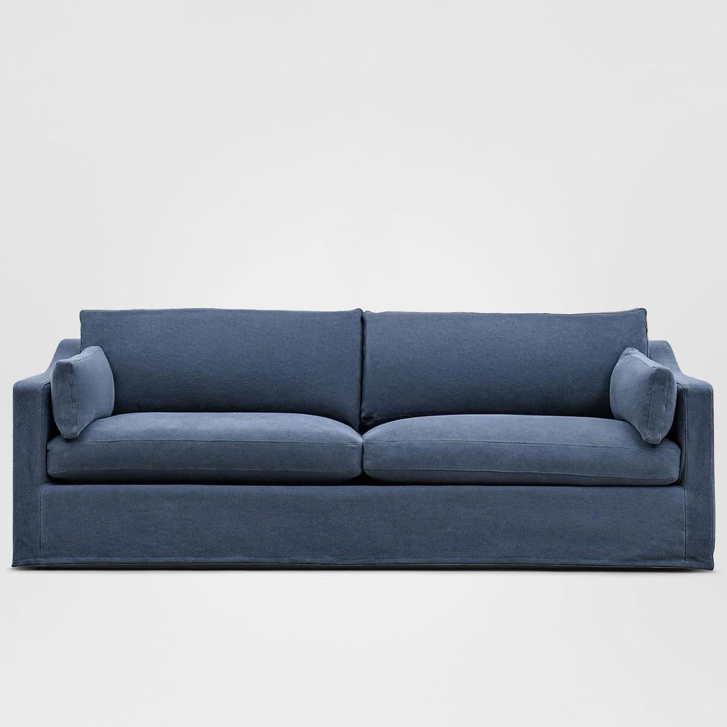 Clovelly Hamptons 4 Seat Sofa Navy