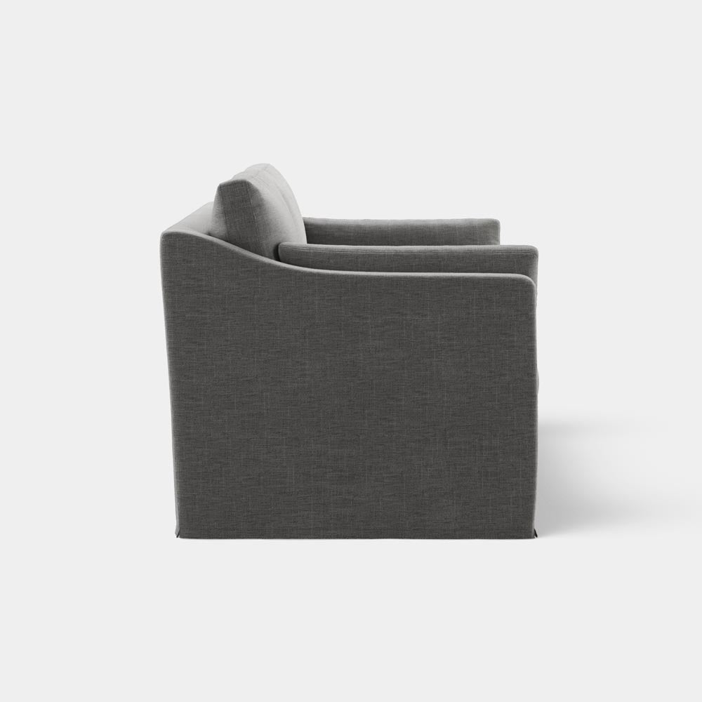Clovelly Hamptons 2 Seat Sofa Storm