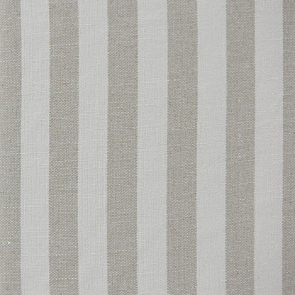 Noosa Hamptons Snuggle Chair Natural Stripe with White piping