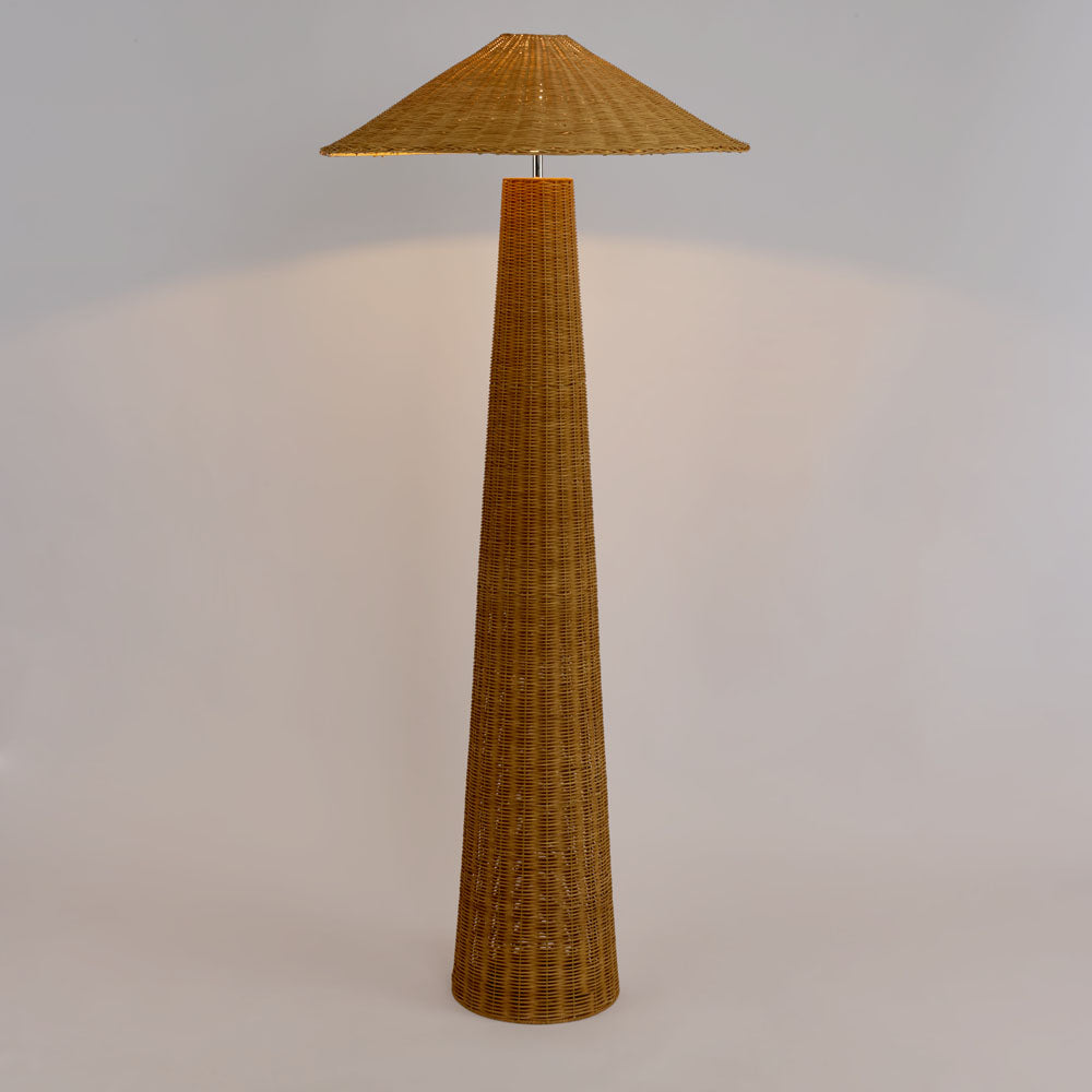 Apex Rattan Floor Lamp