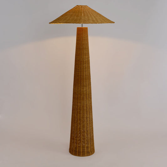 Apex Rattan Floor Lamp