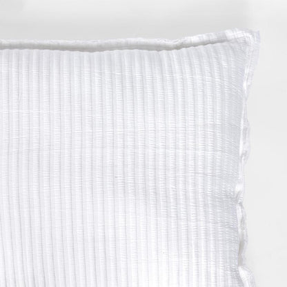Ribbed Cushion White