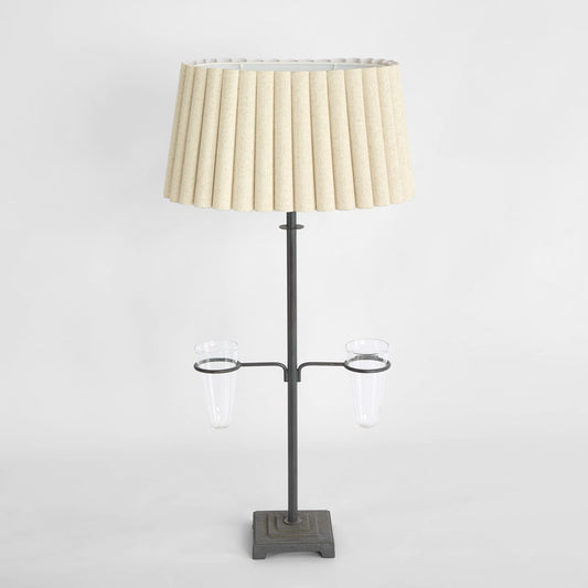 Lyon Linen Fluted Lamp