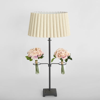 Lyon Linen Fluted Lamp