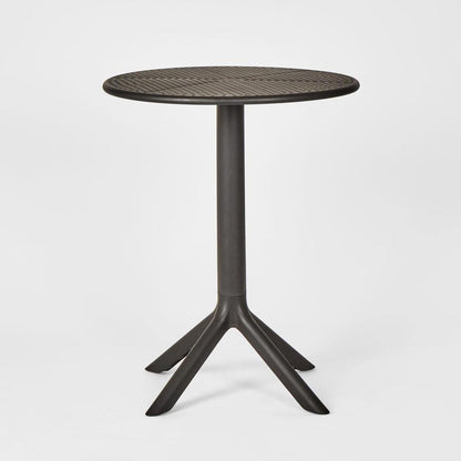 Ellee Café Bistro Table All Weather outdoor Black 60cm