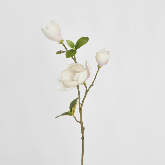 Magnolia Spray 79cm White
