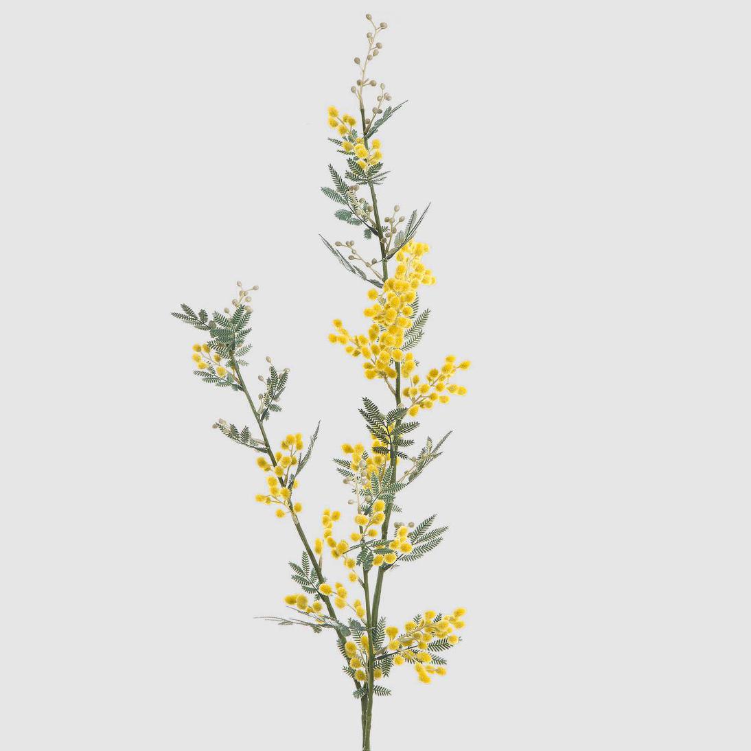 Mimosa Spray Long 1.1m Yellow