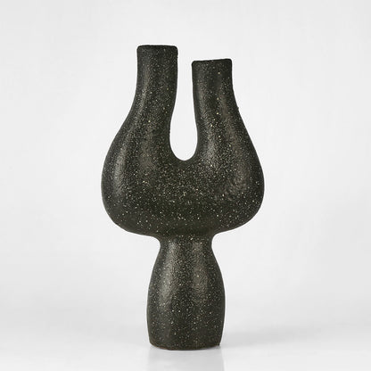 Moore Vase Tall Charcoal