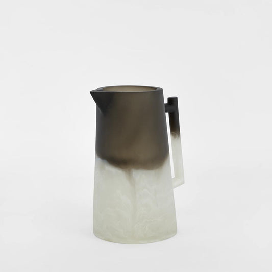 Halo Jug Swirl Resin B&W