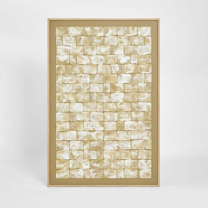 Auri Resin Wall Art 120 x 80cm Brown